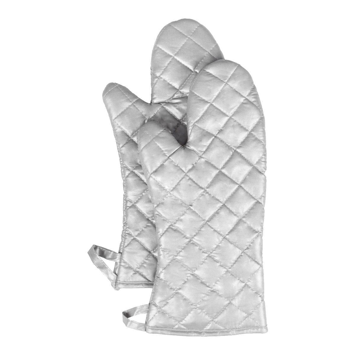 Heat Resistant Silicone Oven Mitt - Extra Long Forearm Protection (16
