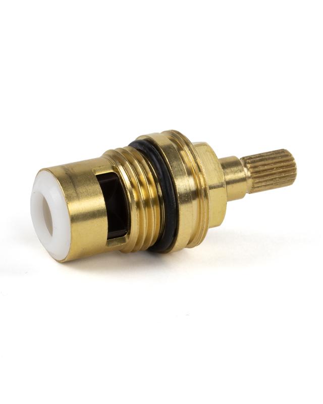 Ceramic Valve / Faucet Cartridge for 2-Handle Mixer - Compatible with Horus Eloise, Victoria, Julia, Coventry Models - Hot Water Replacement Part for Kitchen & Bathroom Faucet Repair