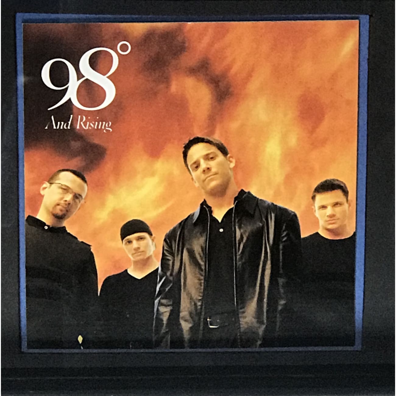 98 Degrees and Rising RIAA 4x Multi Platinum Album Award - Certified Music Collectible for Fans & Display (Perfect for Home Decor, Music Memorabilia Collections & Gift Giving)