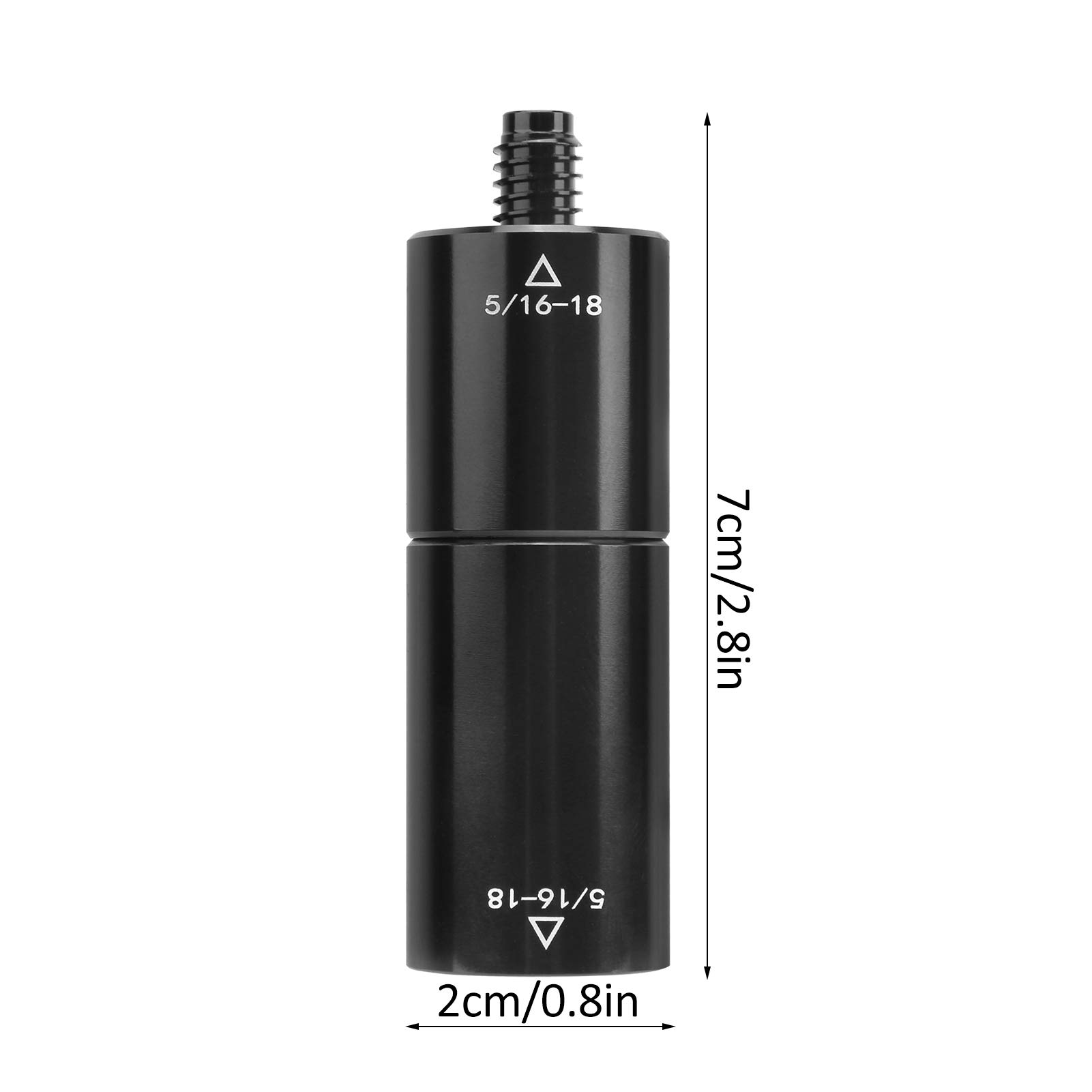 5/16-18 Teeth Billiard Cue Shaft Extender - 2oz Middle Connect Pool Accessory for Enhanced Game Performance | Perfect for Professional & Home Pool Tables
