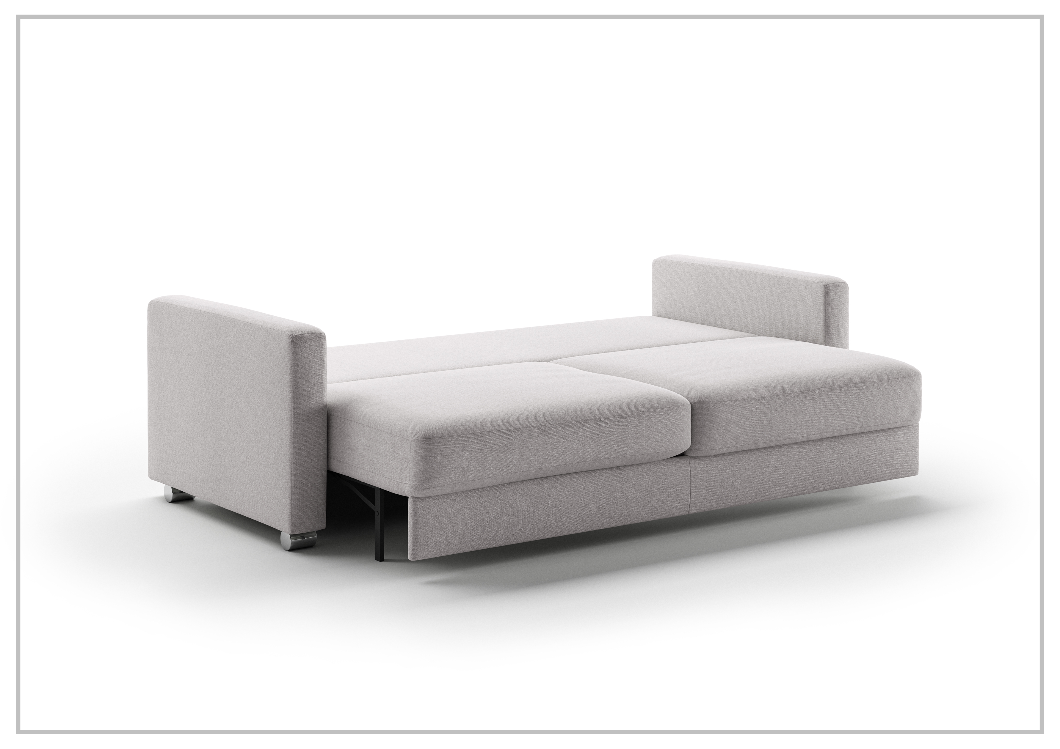 Luonto Emery Fabric Sleeper Sofa - Custom Made to Order with Easy Deluxe Function | Perfect for Small Spaces, Guest Rooms & Home Offices