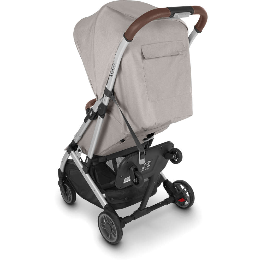 UPPAbaby Minu & Minu V2 Lightweight Stroller with PiggyBack Board - Compact Foldable Travel Stroller for Toddlers & Infants - Perfect for City Walks, Air Travel & Everyday Use