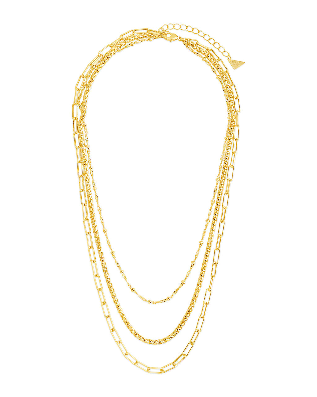 Parisa Layered Chain Necklace for Women - Trendy Gold & Silver Layered Necklaces for Everyday Wear - Perfect for Casual Outfits, Office, and Date Nights