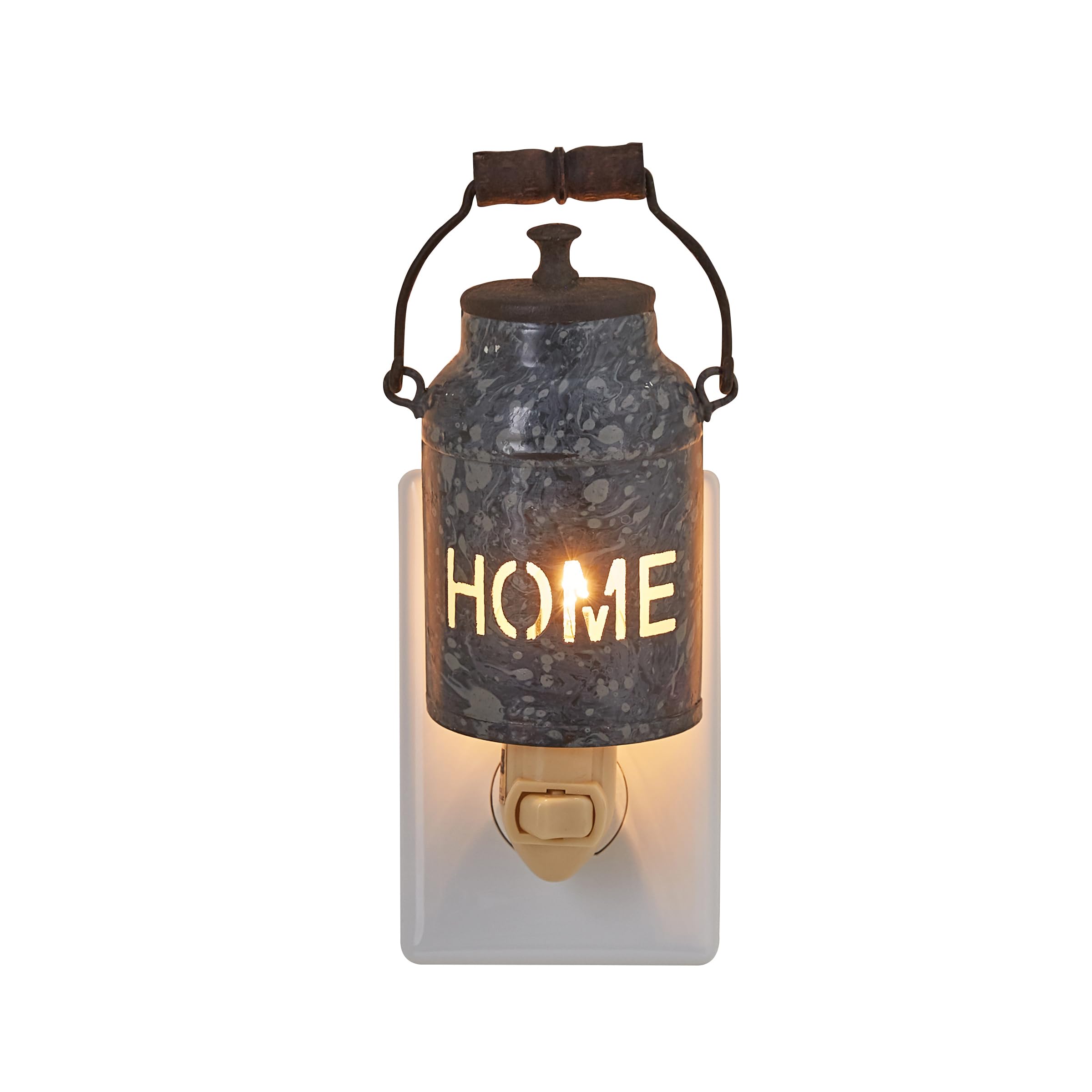 Park Designs Home Canister Night Light - Soft Glow LED Nightlight for Bedroom, Nursery, Hallway - Energy Efficient & Safe for Kids