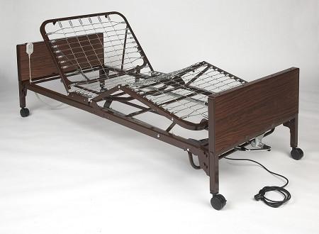 Medlite Full Electric Hospital Bed - Adjustable Home Care Bed for Elderly & Patients - Perfect for Home Healthcare & Recovery