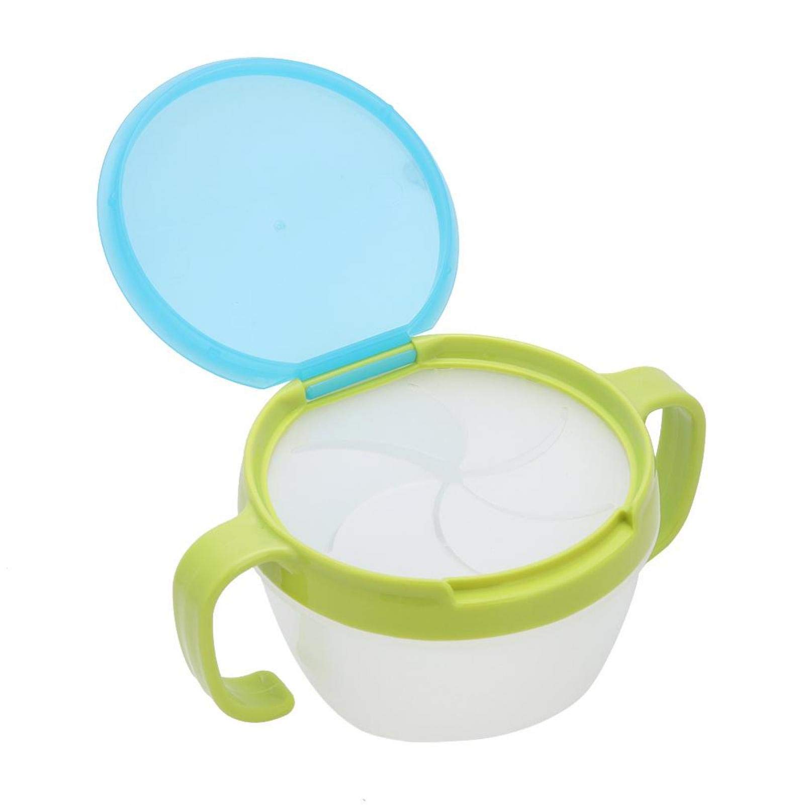 3NH® Round BPA-Free Candy Jar with Dual Handles - Safe & Durable Candy Storage Container for Kids, Toddlers, Boys & Girls - Perfect for Home, Party Favors & Classroom Treats (Green)