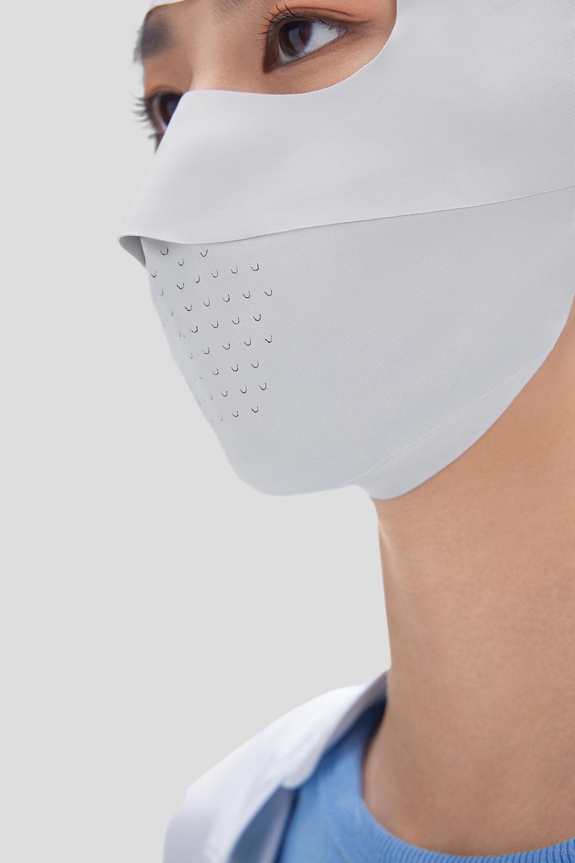 Covy UPF50+ Cooling Sun Protection Face Mask for Women - Breathable & UV Protective for Outdoor Activities, Running, Hiking, and Cycling