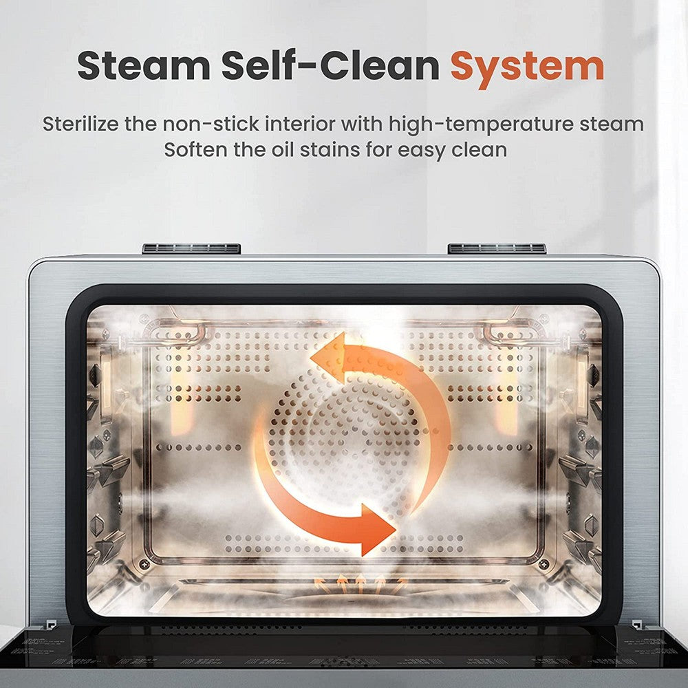 Fotile Chefcubii 4-in-1 Countertop Convection Steam Combi Oven with Air Fryer (HYZK26 E1) - Perfect for Baking, Roasting, Steaming & Air Frying in Small Kitchens