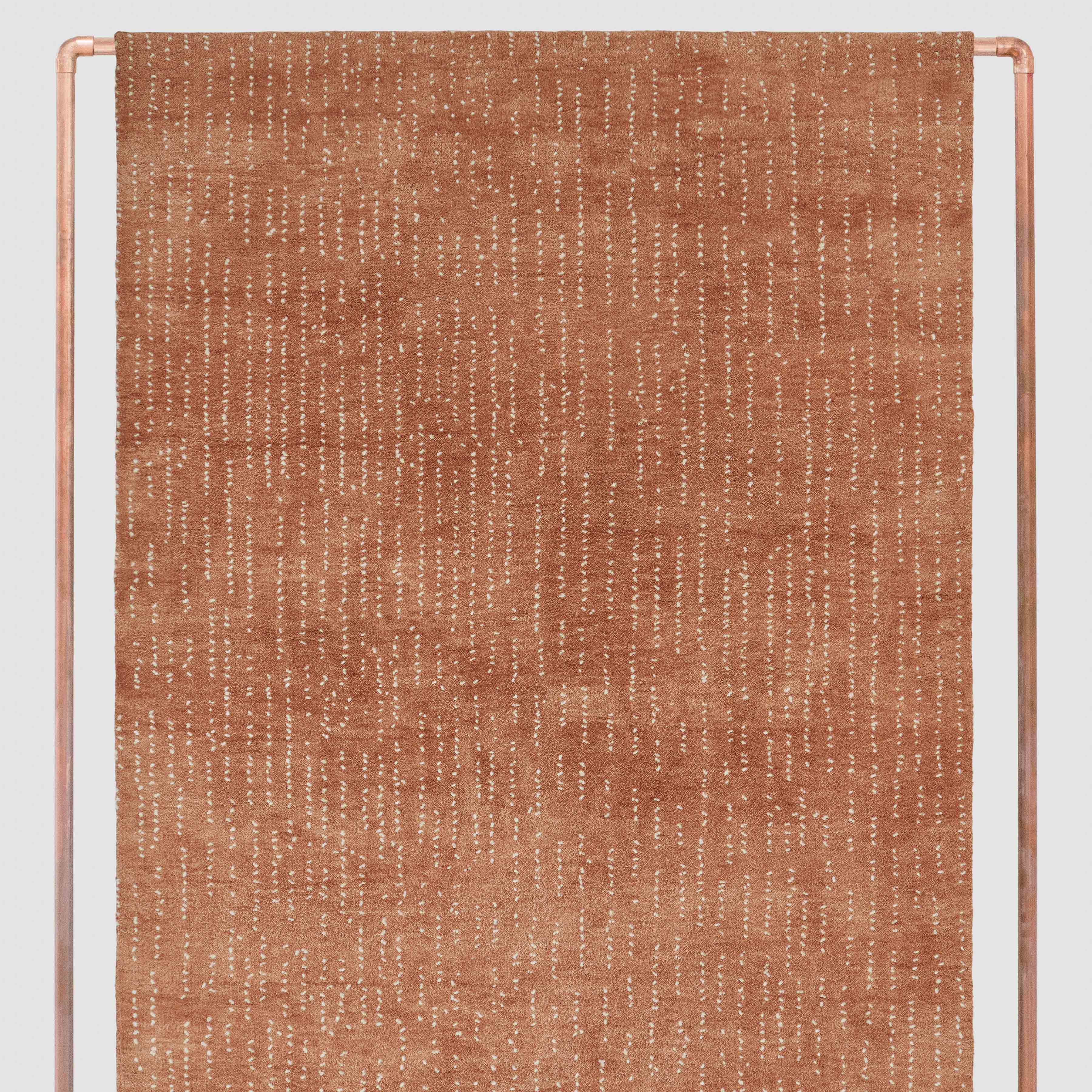 Handmade Atashi Hand Knotted Wool Area Rug - Soft & Durable for Living Room, Bedroom, or Office Decor