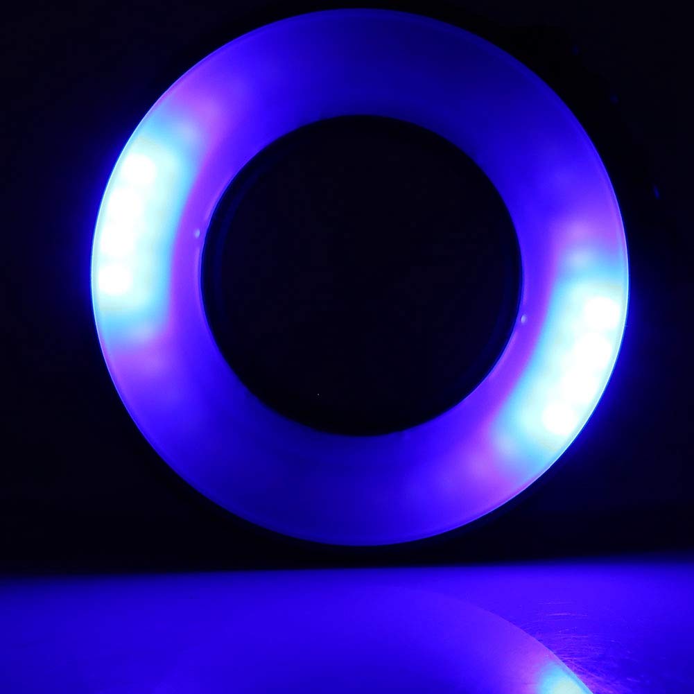 Underwater Camera Flash Light SL-108 - 67mm Waterproof LED Ring Light for Diving & Underwater Photography | Perfect for DSLR Housing Cases & Marine Exploration