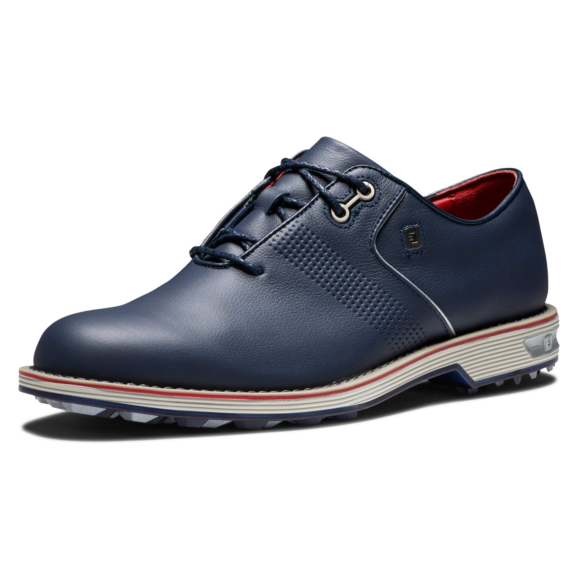 FootJoy Men's Premiere Series Flint Golf Shoes - Waterproof Spiked Golf Shoes for Men with Superior Comfort & Traction | Perfect for Golf Tournaments & Casual Course Play