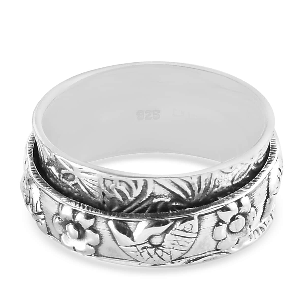 925 Sterling Silver Mom Spinner Ring for Women - Elegant Spinning Jewelry Gift for Mother's Day, Birthday & Anniversary | Perfect for Everyday Wear, Special Occasions & Heartfelt Gifting