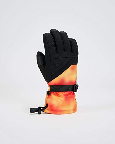 Black/Orange Tye-dye