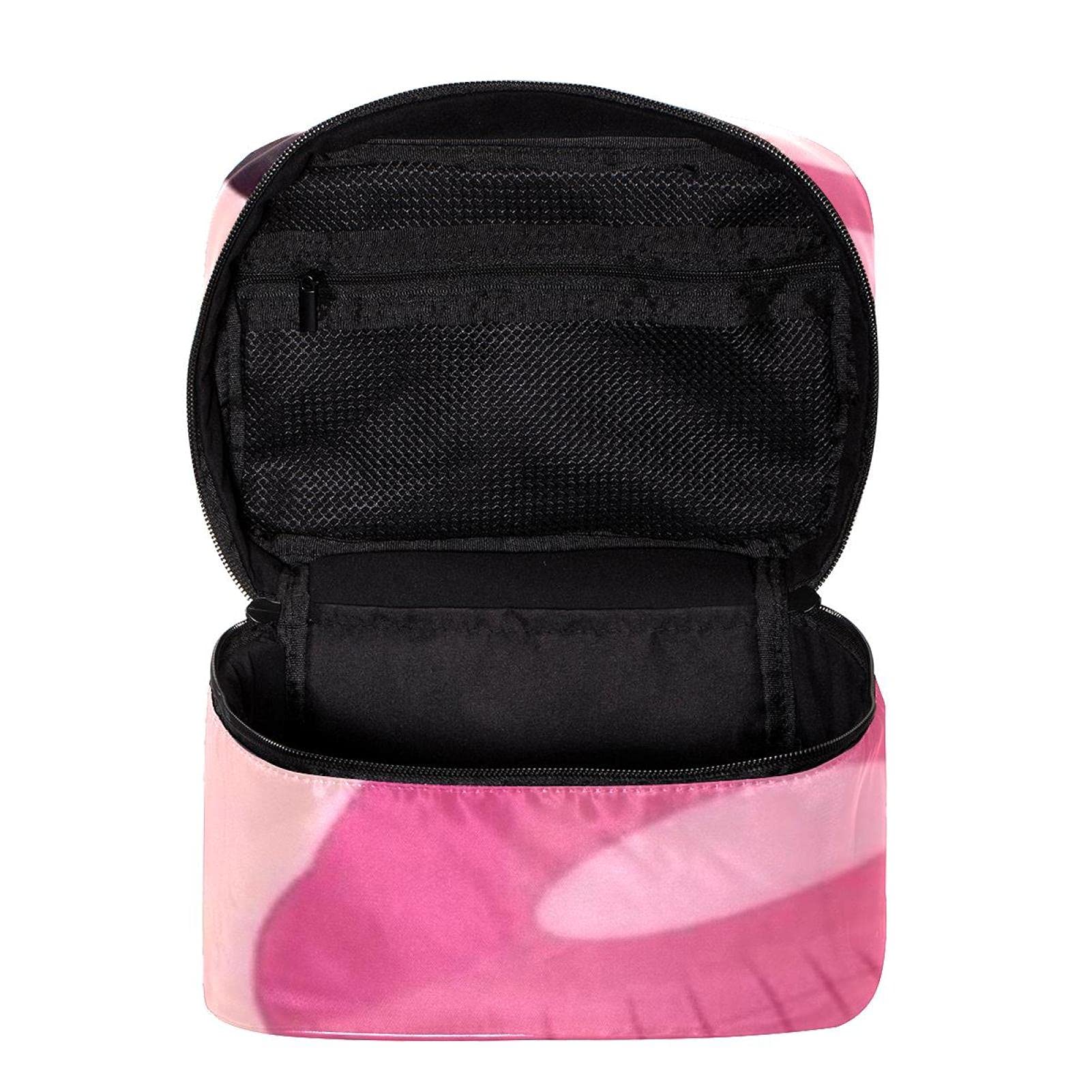 Stylish Tropical Flamingo Pineapple Watermelon Print Sunglasses & Large Cosmetic Travel Bag Set - Waterproof Makeup Case Organizer with Zipper for Women & Girls | Perfect for Beach Vacations, Pool Parties & Summer Travel Accessories
