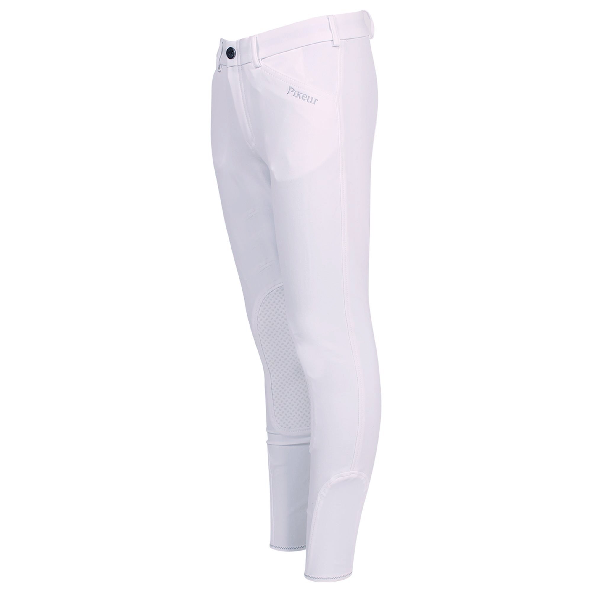 Kids' Breeches with Reinforced Knee Patches - Brooklyn Grip Equestrian Riding Pants for Horseback Riding & Stable Activities