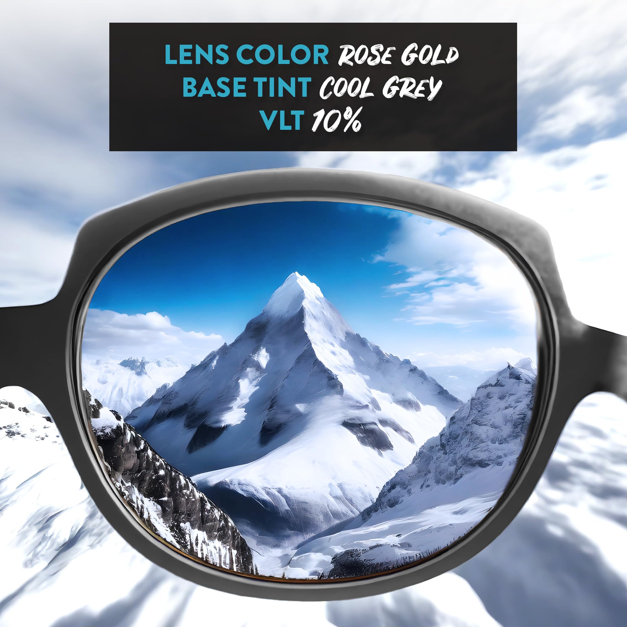 Apex Lenses Replacement Lenses for Heat Wave XL Vise Sunglasses - UV Protection, Anti-Glare, Polarized - Perfect for Outdoor Sports, Driving, Fishing & Beach Activities