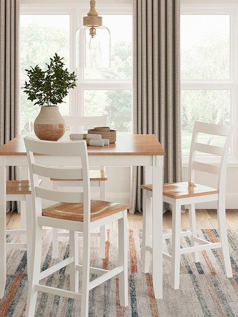 Gesthaven 4-Piece Dining Set with Table & Chairs - Modern Kitchen Furniture for Small Spaces | Perfect for Breakfast Nook, Apartment Dining, and Compact Homes