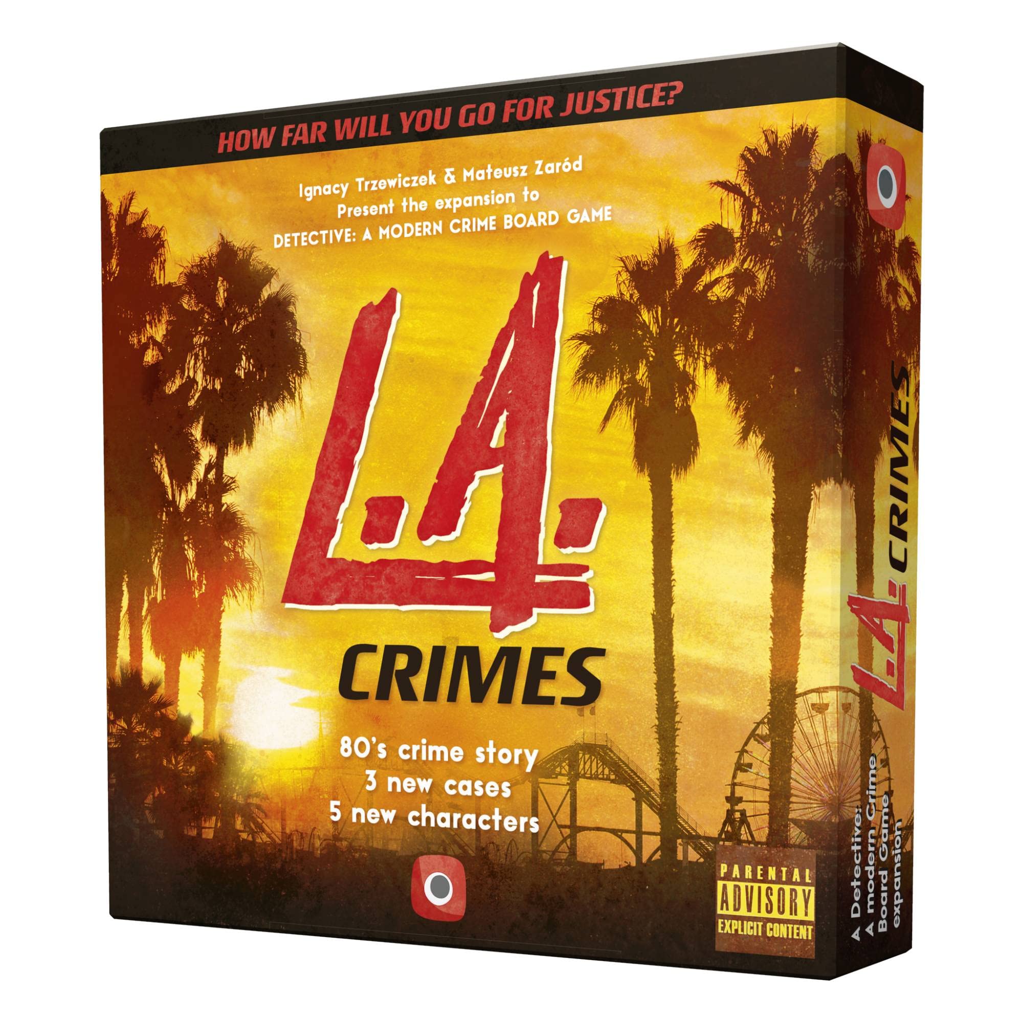 Detective L.A. Crimes Board Game - Mystery Solving Game for Adults & Teens | Perfect for Game Nights, Parties & Family Gatherings