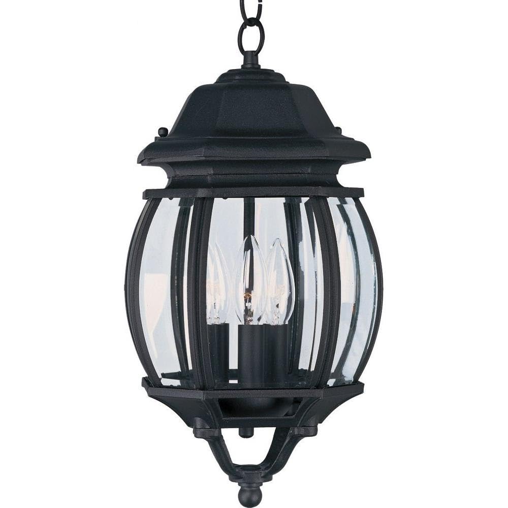 Maxim Crown Hill-3 Light Outdoor Hanging Lantern - Early American Style Patio Lighting - 8