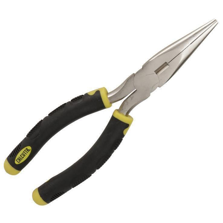 Calcutta 6 Ultra Grip Long Nose Pliers - Professional Precision Needle Nose Pliers for Electronics, Jewelry & Crafts - Perfect for DIY Projects, Wire Bending & Small Repairs