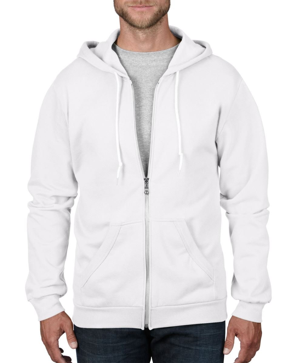 Banksy Robot Barcode Full Zip Hoodie - Tribal Graphic T-Shirt for Men & Women (Medium, White) | Streetwear Fashion, Urban Style, Art Lover Gift