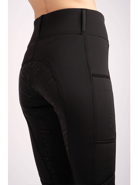 Hella Softshell Winter Riding Tights for Women - Windproof & Water-Resistant Equestrian Breeches - Perfect for Cold Weather Horseback Riding & Outdoor Activities