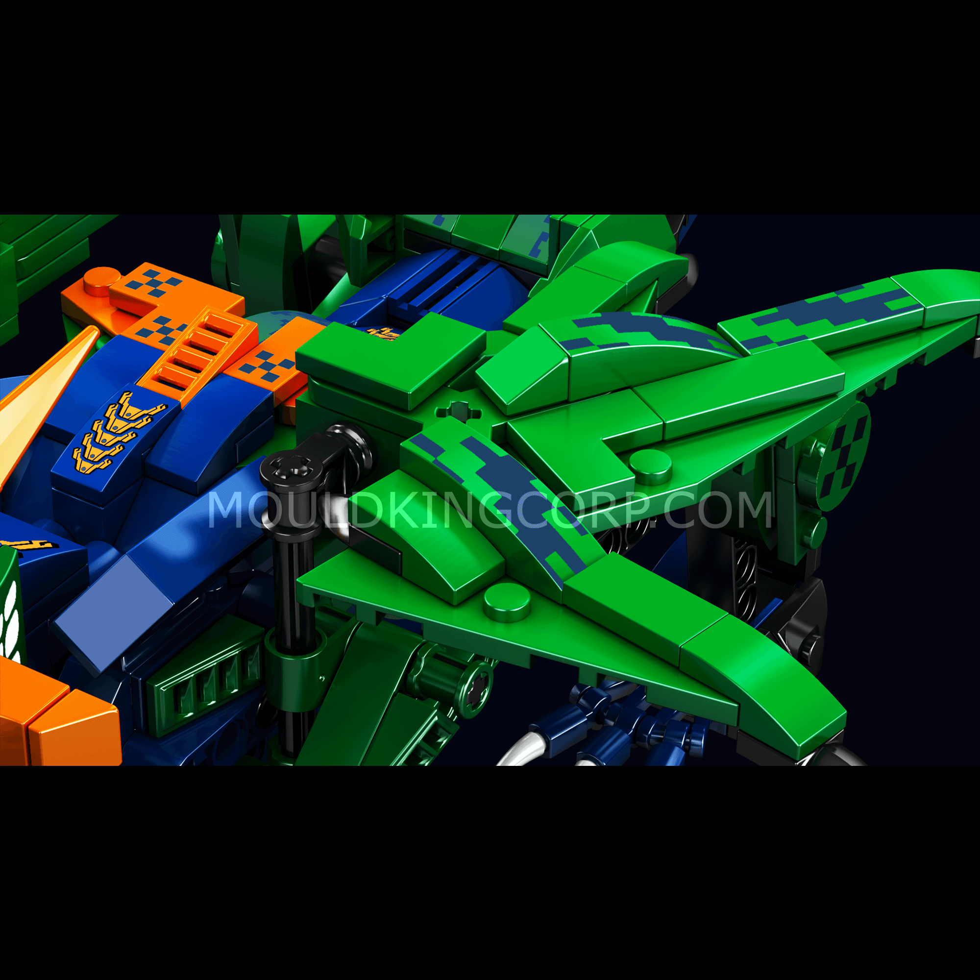 MOULD KING 13149 Remote Control Forest Guardian Dragon STEM Building Toy Set - 433 PCS Educational Construction Blocks for Kids, Teens & Adults | Creative Play, Birthday Gift & Home Decoration