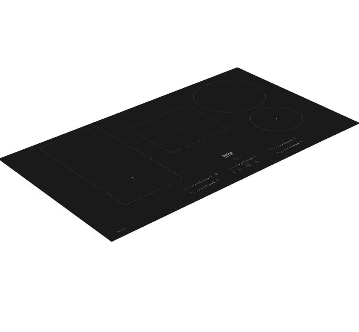 Beko 90cm Induction Cooktop with Direct Access Touch Control - BCT901IGN - Perfect for Modern Kitchens, Fast & Energy-Efficient Cooking