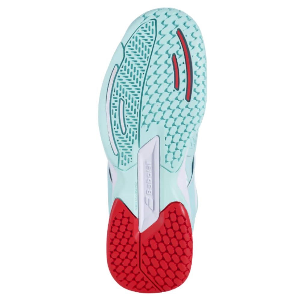 Babolat Propulse AC Junior Tennis Shoes for Kids - Lightweight & Durable Blue/White Sneakers - Perfect for Court Training & Junior Tennis Matches