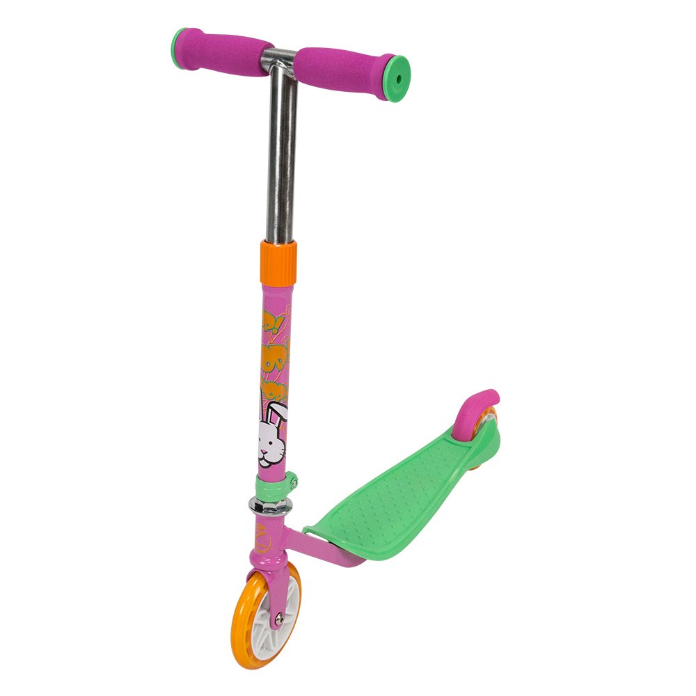 Zycom Mini Scooter with LED Light Up Wheels - Cute Animal Themed Kick Scooter for Kids | Perfect for Outdoor Play, Park Rides & Neighborhood Fun