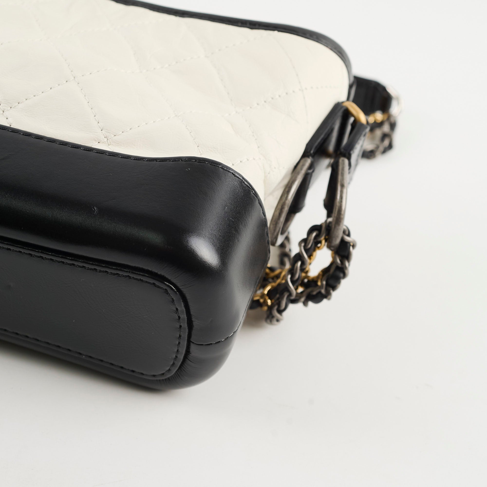 Chanel Gabrielle Small White Calfskin Bag Series 25 - Luxury Designer Handbag for Women, Perfect for Parties, Dating & Everyday Use