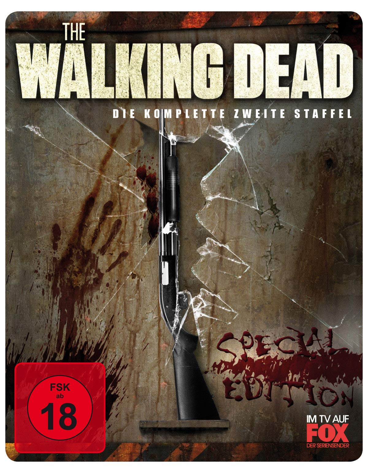 The Walking Dead Season 2 Uncut Blu-ray Steelbook Limited Edition (Region B) - Collector's Item for Zombie Horror Fans & Home Entertainment Enthusiasts | Perfect for Movie Nights & Series Marathons