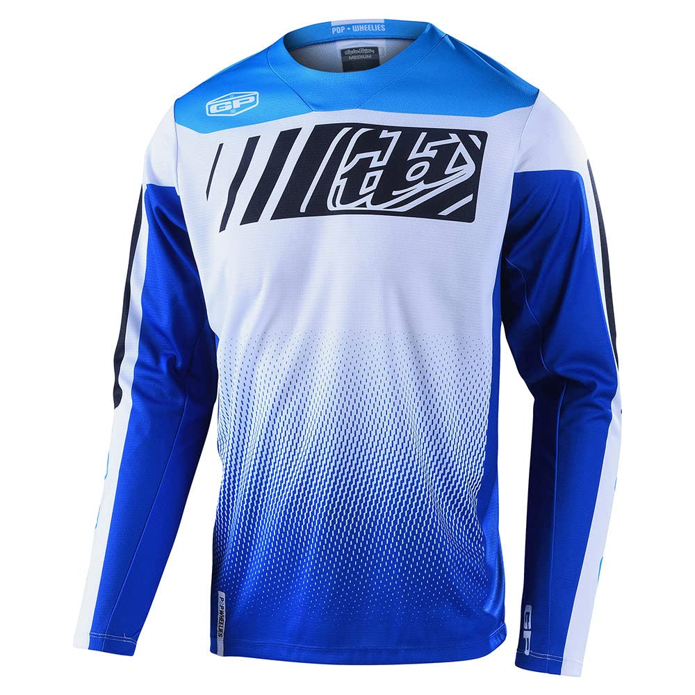 Troy Lee Designs GP Jersey - Men's Mountain Bike Jersey, Breathable & Lightweight Cycling Shirt for Trail & Enduro Riding - Perfect for Outdoor Adventures & Racing