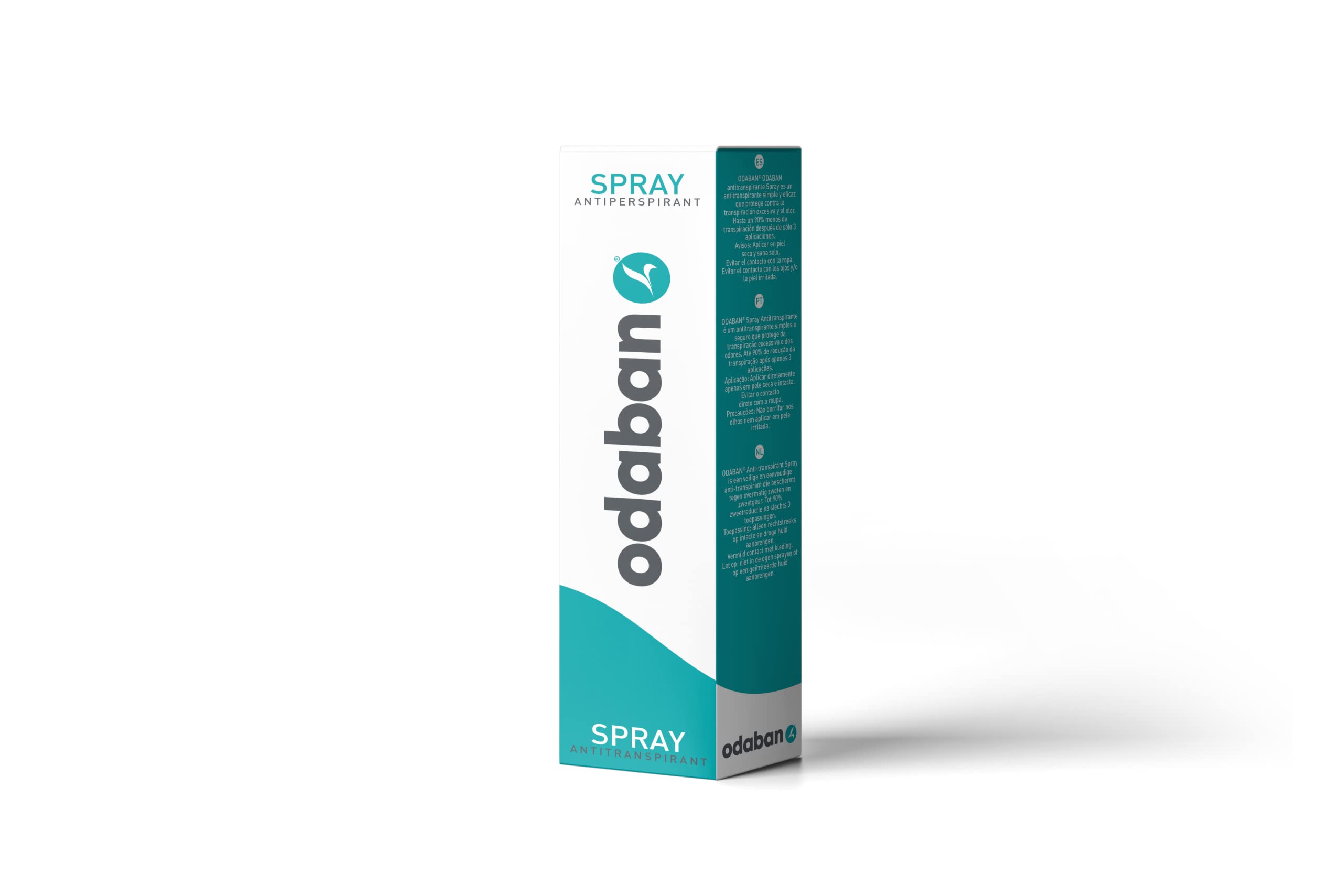 Odaban Antiperspirant Spray 30ml - Strong Sweat Control for Men & Women - Ideal for Gym, Work & Daily Use
