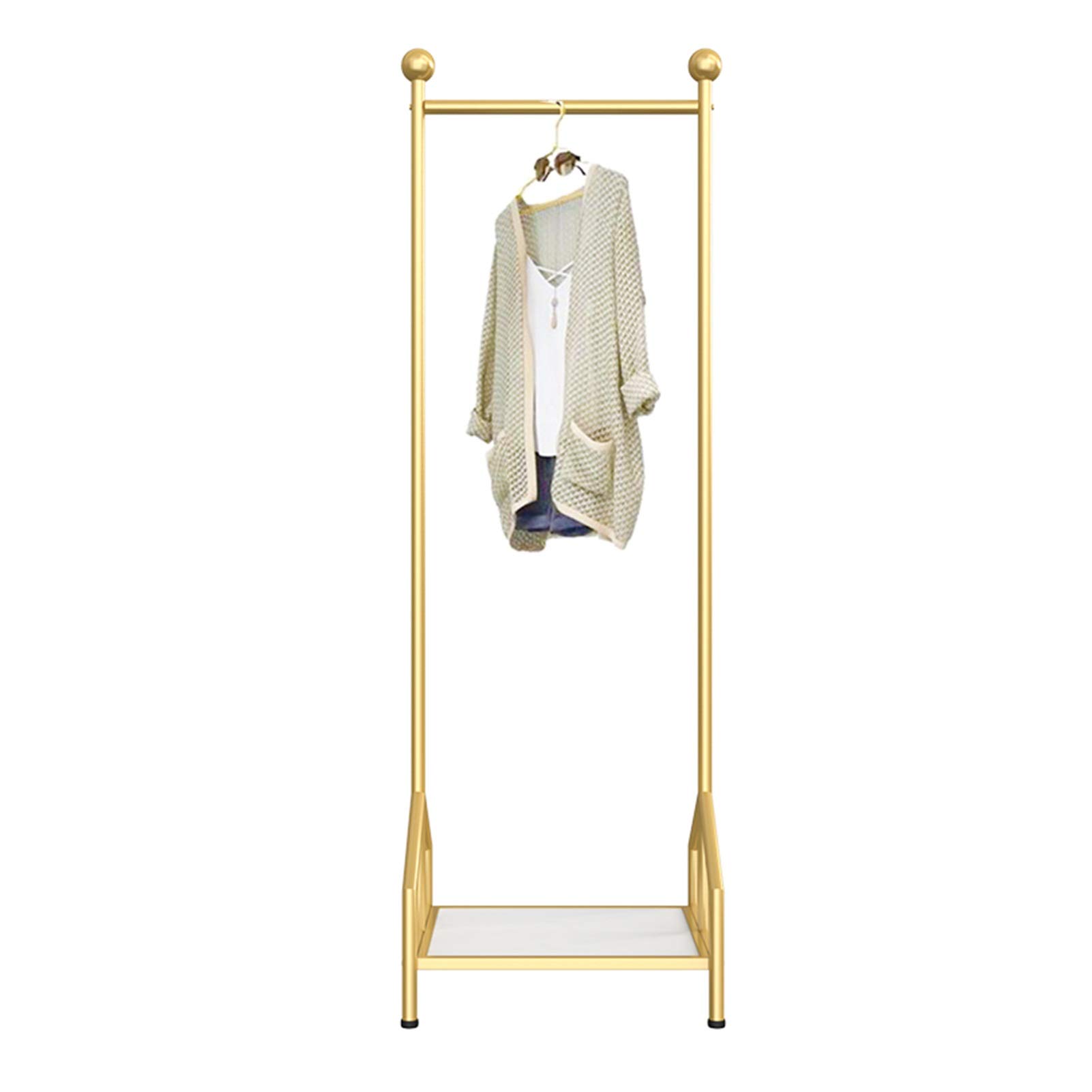 Modern Metal Coat Rack - Strong Load Bearing for Clothes & Hats | Hallway & Bedroom Storage