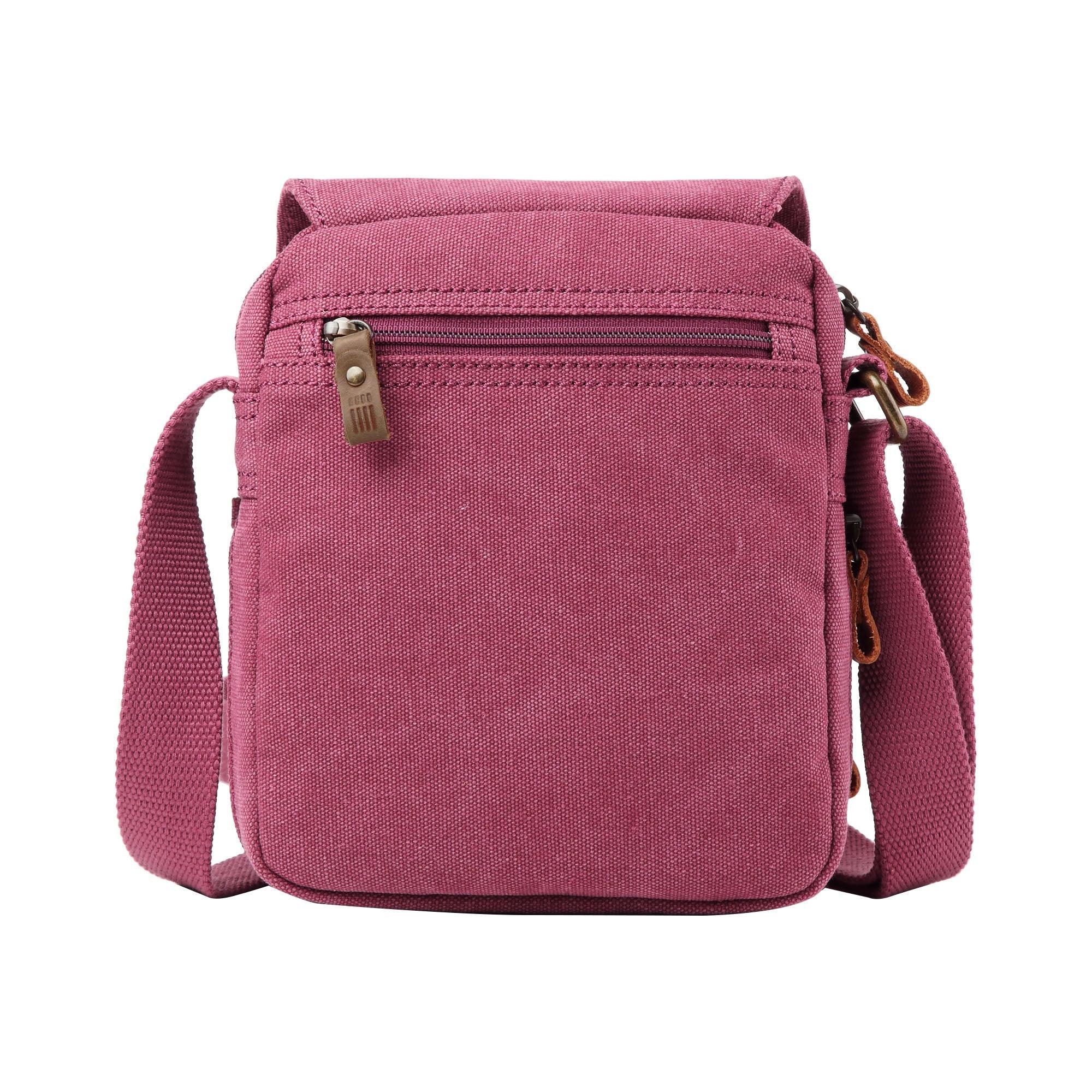 TRP0239 Troop London Classic Canvas Crossbody Bag - Stylish & Durable for Travel, Work & Everyday Use