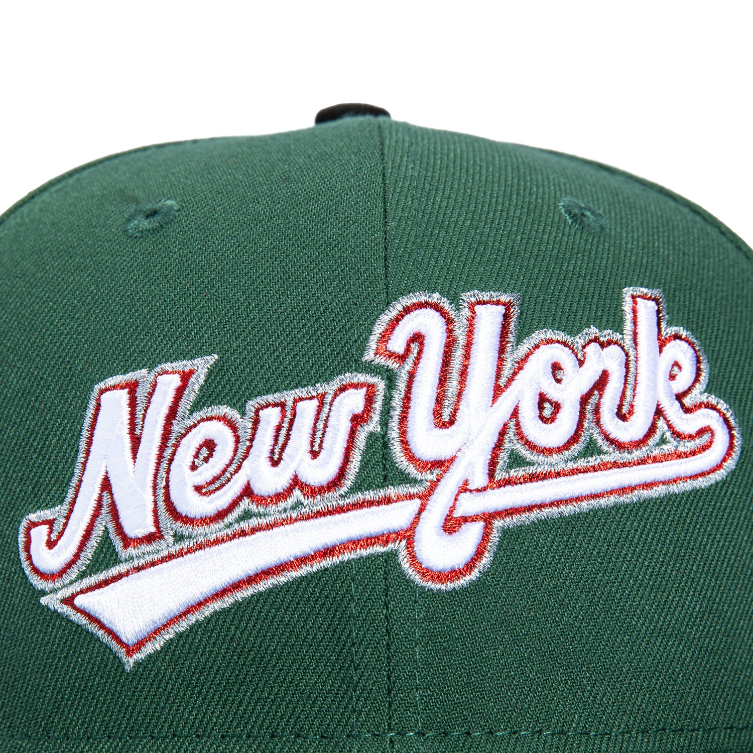 New Era 59Fifty New York Mets 1942 All Star Game Patch Script Hat - Green Baseball Cap for Men & Women - Perfect for MLB Games, Sports Events & Streetwear Fashion