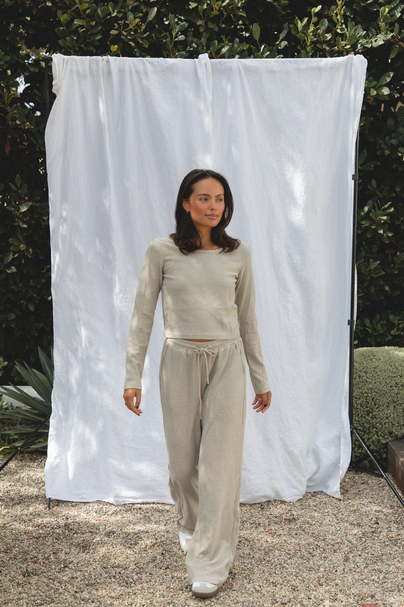 Sand Dune Woven Sweater Pants for Women - Soft & Comfortable Lounge Pants - Perfect for Yoga, Relaxing at Home, and Casual Outings