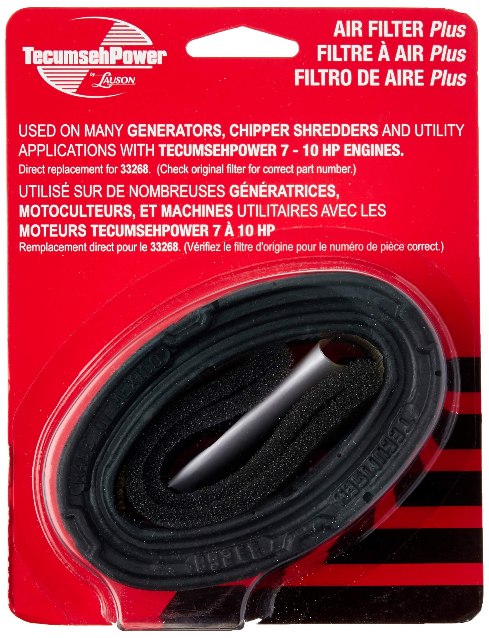 Tecumseh 740027C Replacement Air Cleaner Filter - Compatible with Lawn Mowers, Snow Blowers & Small Engines - Durable OEM Replacement Part for Outdoor Power Equipment