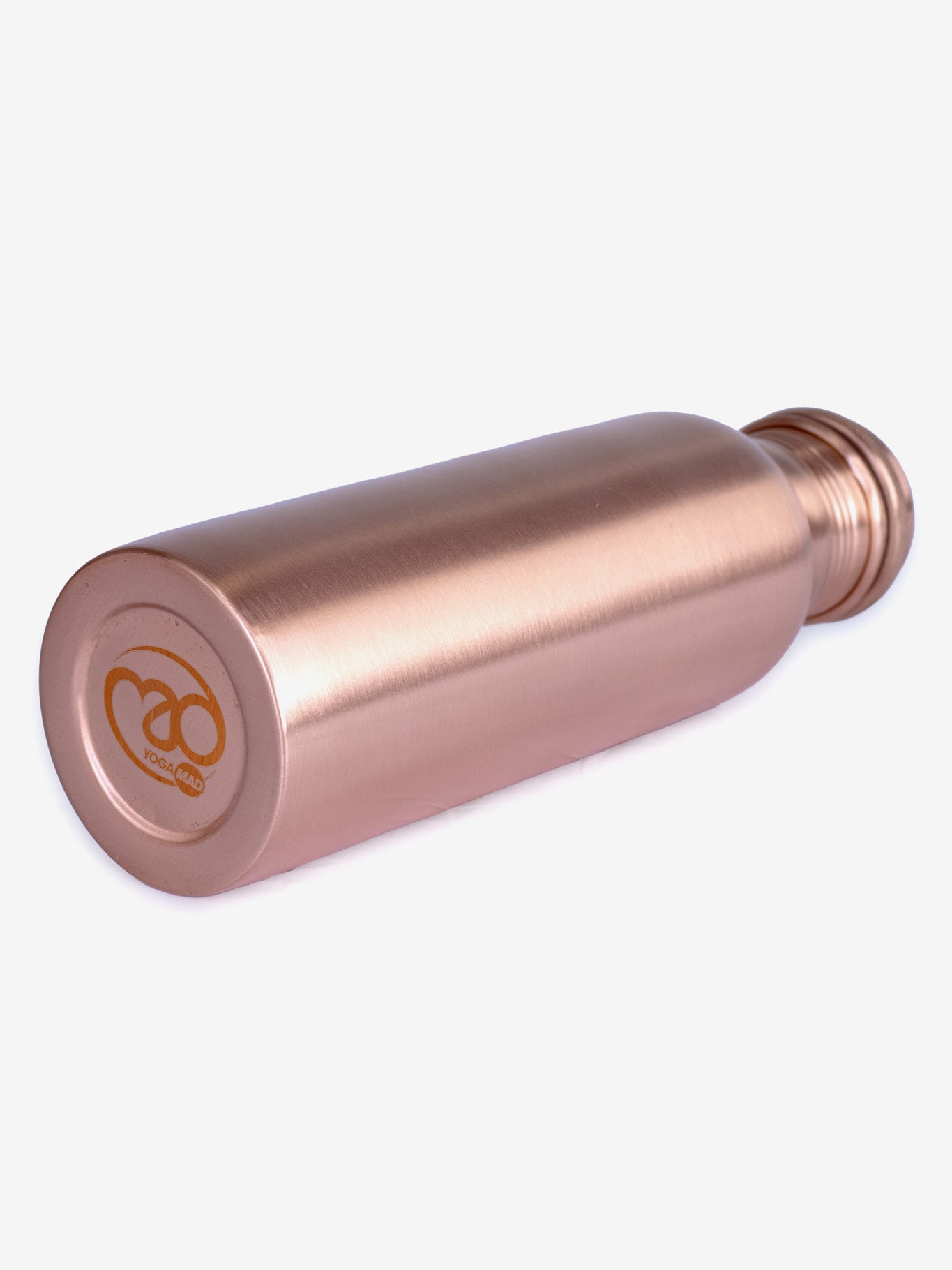 Yoga Mad Copper Water Bottle - Eco-Friendly & Insulated for Hot & Cold Drinks - Perfect for Yoga, Gym & Outdoor Activities
