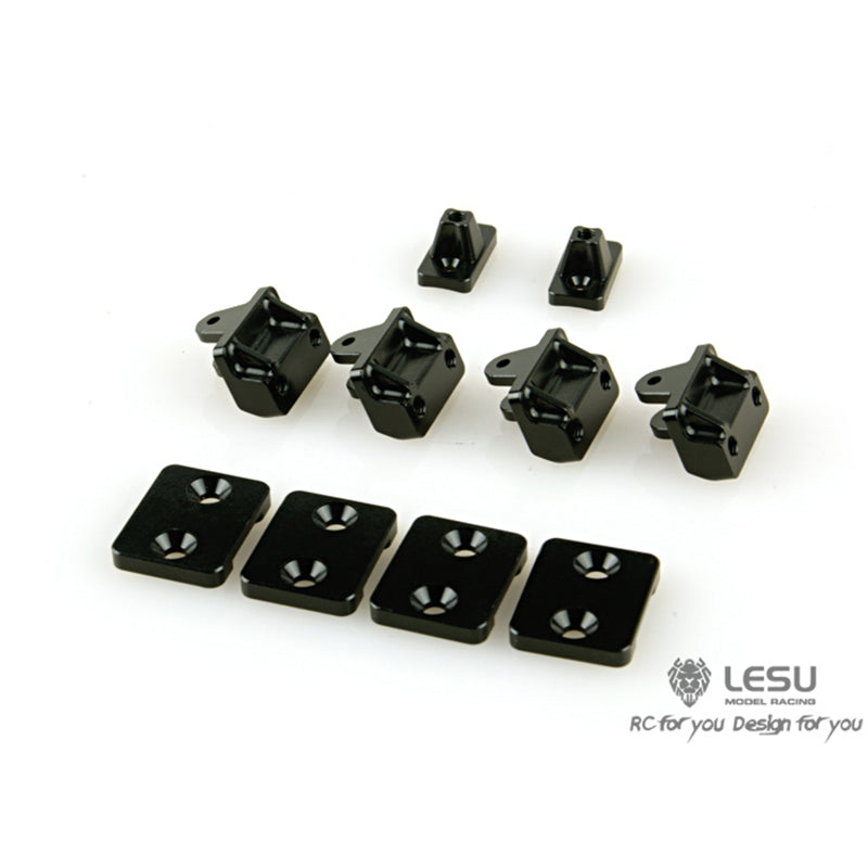 LESU Axle Metal Suspension Spare Parts for X 8002 Q 9116 Q 9117 RC Tractor Truck - DIY Upgrade Kit for Radio Controlled Model Cars - Perfect for RC Car Enthusiasts & Off-Road Vehicle Repairs