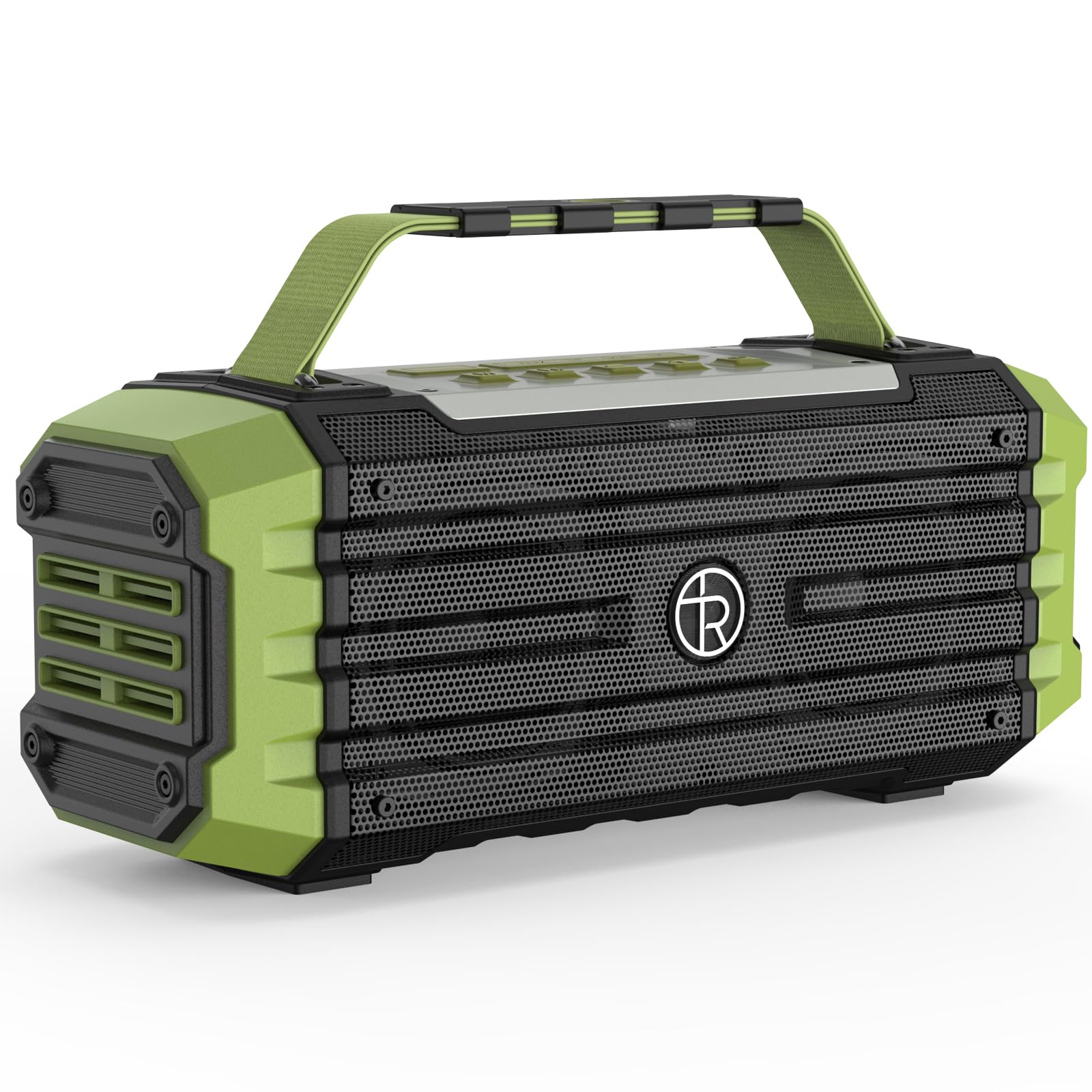 120W Portable Bluetooth Speaker with Deep Bass & TWS Pairing - 80W Wireless Hi-Fi Loudspeaker, IPX6 Waterproof, DSP Enhanced Sound - Perfect for Outdoor Camping, Beach Parties, Travel & Home Use