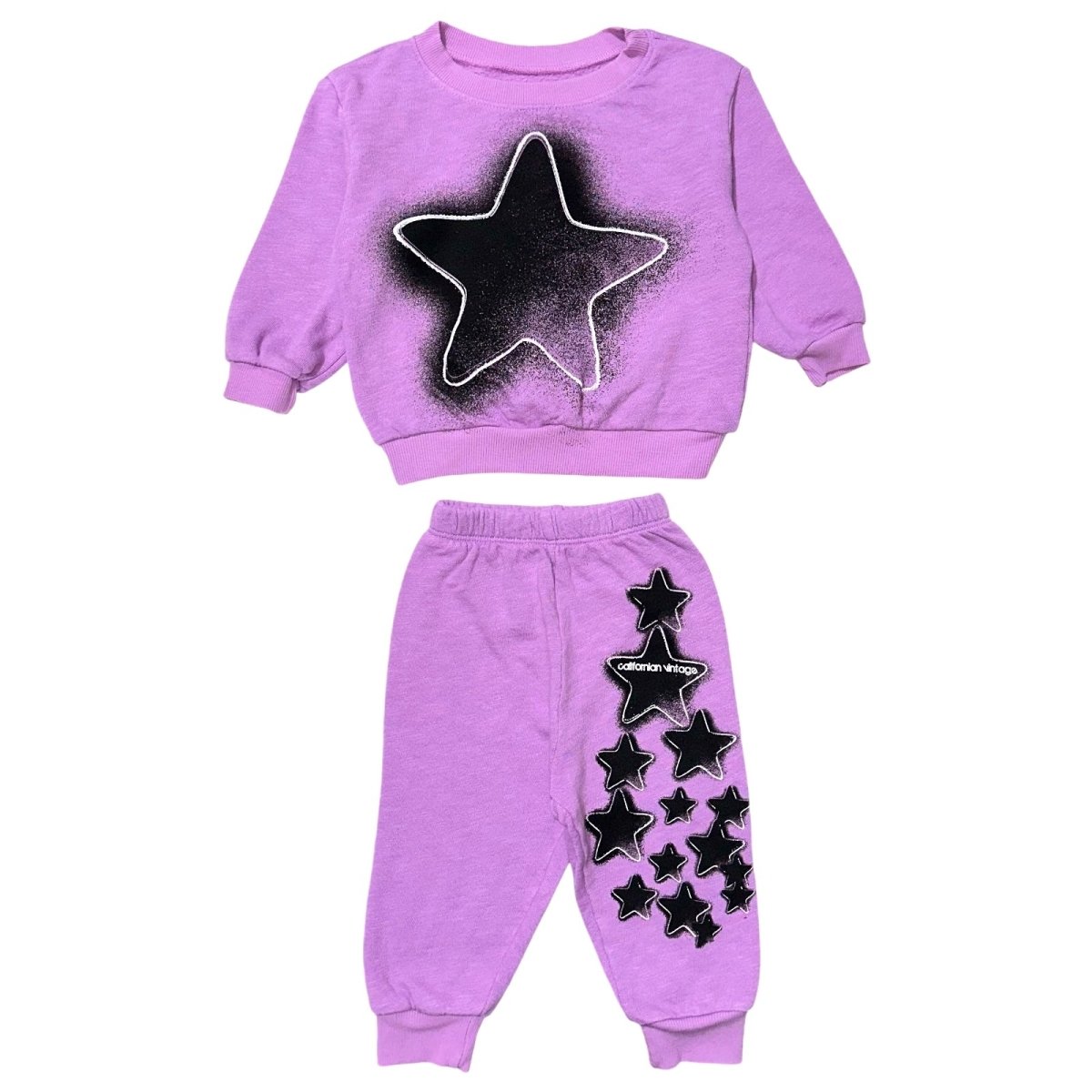 STARS Women's Casual Sweatshirt and Sweatpants Set - Soft Fleece Lounge Wear for Home, Gym & Street Fashion