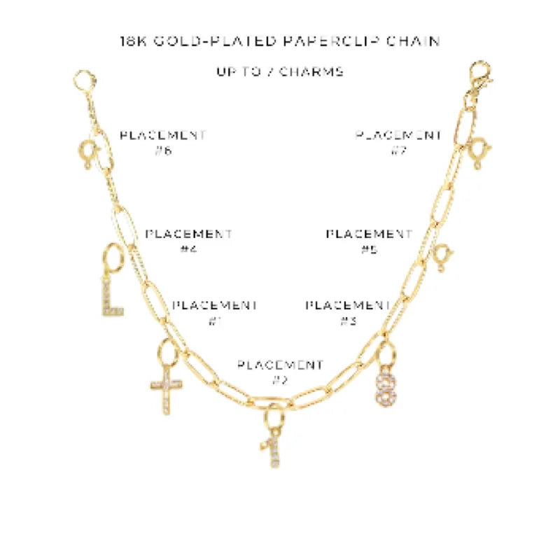 Elegant Charm Bracelet with Assorted Charms - Perfect Gift for Women & Girls - Jewelry for Everyday Wear & Special Occasions