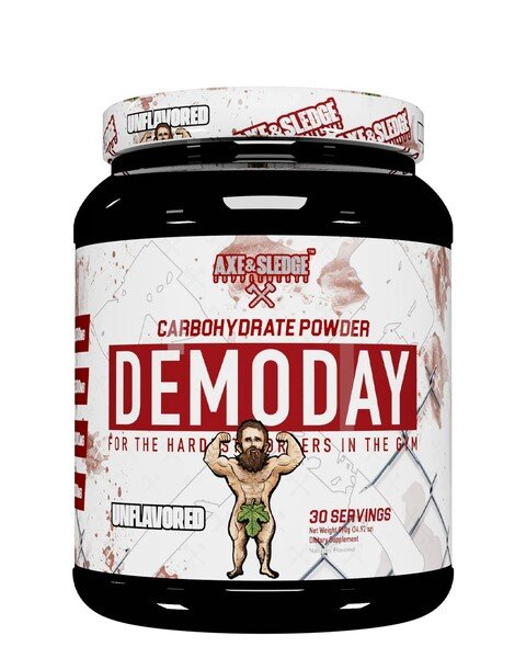 Axe & Sledge Demoday Carbohydrate Powder 990g - Premium Workout & Post-Training Recovery Supplement for Athletes & Bodybuilders