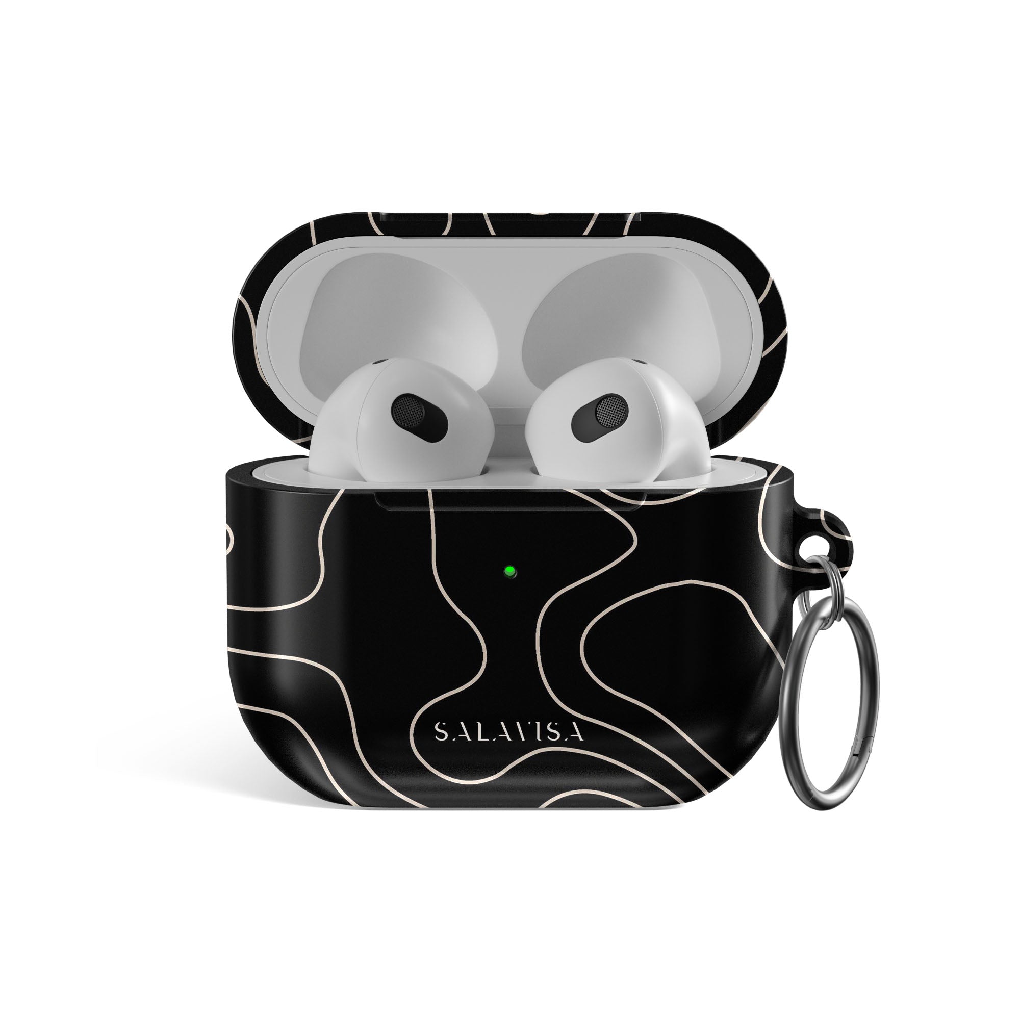 Premium AirPods Case with Custom Map Design - Durable Protective Cover for Apple AirPods 1/2/3 & Pro - Perfect for Travel, Hiking & Outdoor Adventures