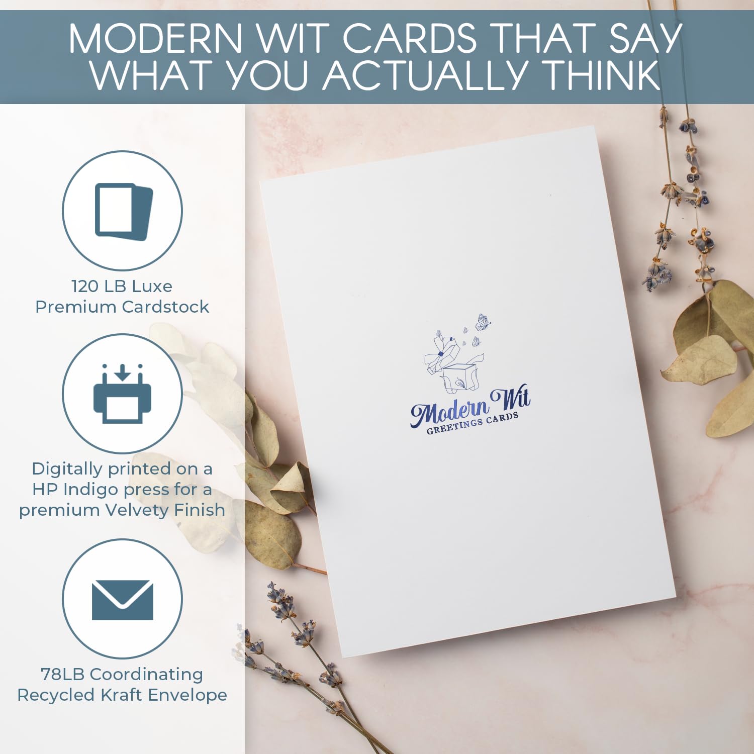 Funny Birthday Card for Husband or Wife - Blank Inside Greeting Card with Envelope, Made in USA, 4.25 x 5.5 inches - Perfect for Anniversaries, Valentine's Day, or Just Because