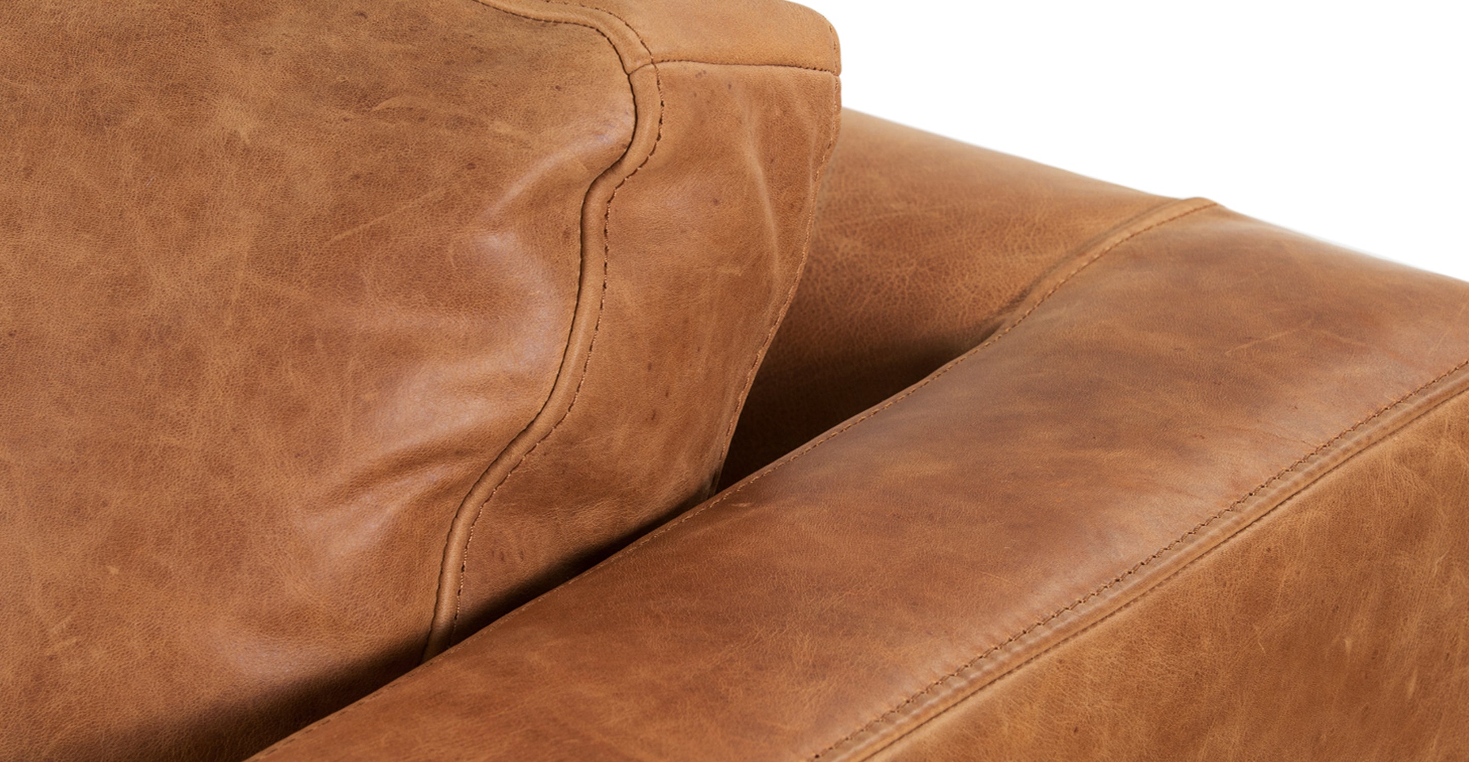 Napa 82 Leather Pull Out Convertible Sleeper Sofa - Premium Genuine Leather Sectional Couch with Chaise Lounge for Living Room, Bedroom & Guest Room | Perfect for Small Spaces, Apartments & Home Theater