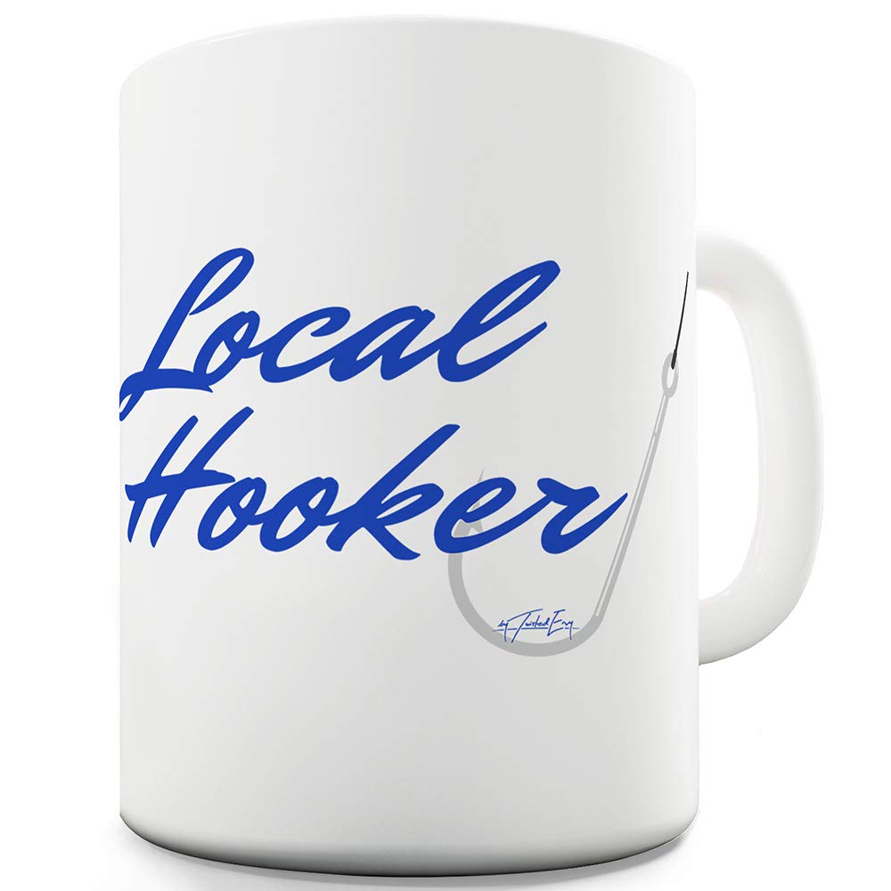 Funny Fishing Mug for Men - 11 oz Rude Humor Coffee Cup - Perfect Gift for Anglers & Fishing Enthusiasts