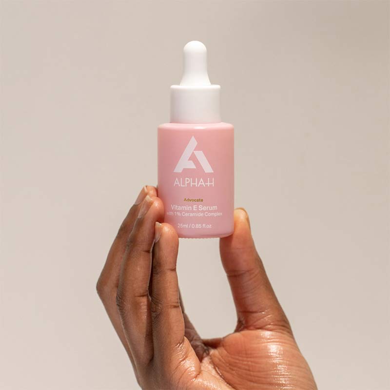 Alpha H Vitamin E Serum with 1% Ceramide Complex - Anti-Aging Face Serum for Hydration & Skin Repair - Perfect for Dry, Sensitive Skin & Nighttime Skincare Routine